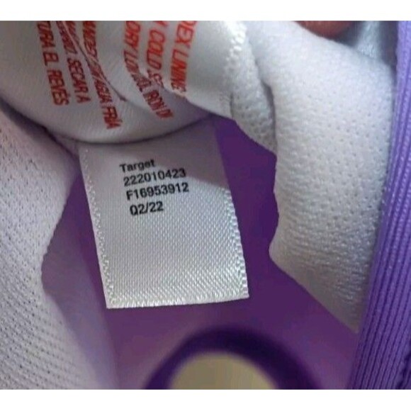 CAT & JACK GIRLS XL (14) PURPLE UNICORN SWIMSUIT TANKINI RAINBOW GRAPHIC FANTASY - Picture 7 of 9